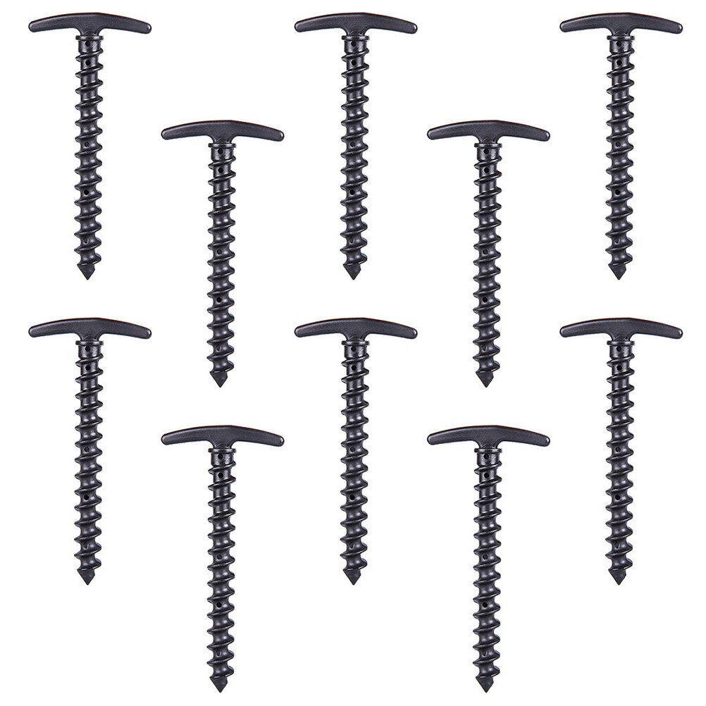 10Pcs Tent Stakes Durable Garden Stakes Fixing Ground Nails Ground Pegs