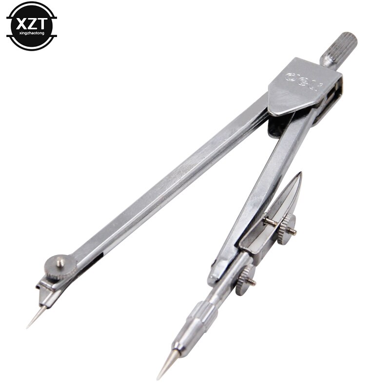 Deli Stainless Steel Drawing Compass Math Geometry Tools for Circles School Supplies for Student Stationery (Included Box)