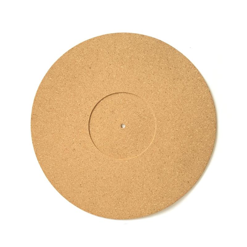 Tapis antidérapant en liège, épaisseur de 3mm, antidérapant antistatique pour disque vinyle de 12 pouces