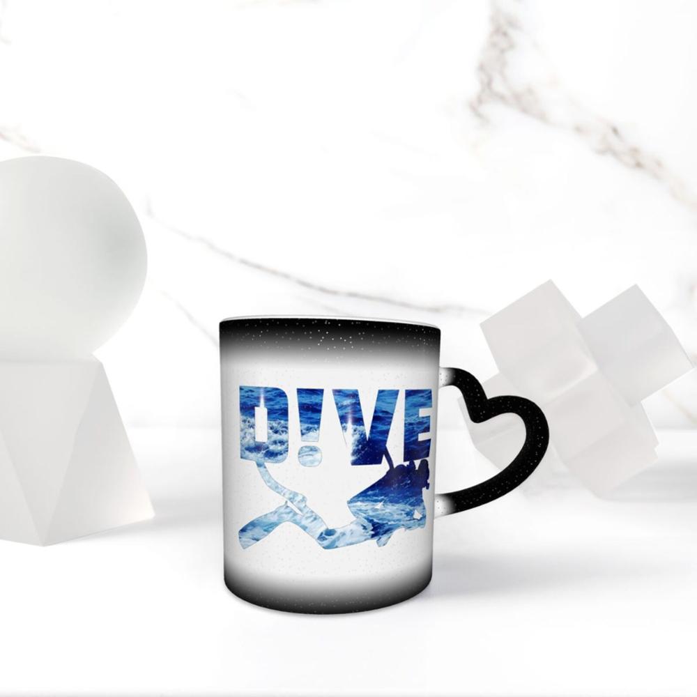 Plongée sous-marine café k mugs tasses en verre tazas ensemble maison jardin couple shiba inu jetable solo support donut amis