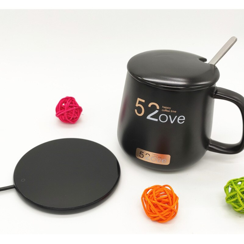 Usb Elektrische Aangedreven Cup Warmer Heater Pad Hete Plaat Koffie Thee Melk Mok Plug Wit Huishouden Kantoor Desktop Levert