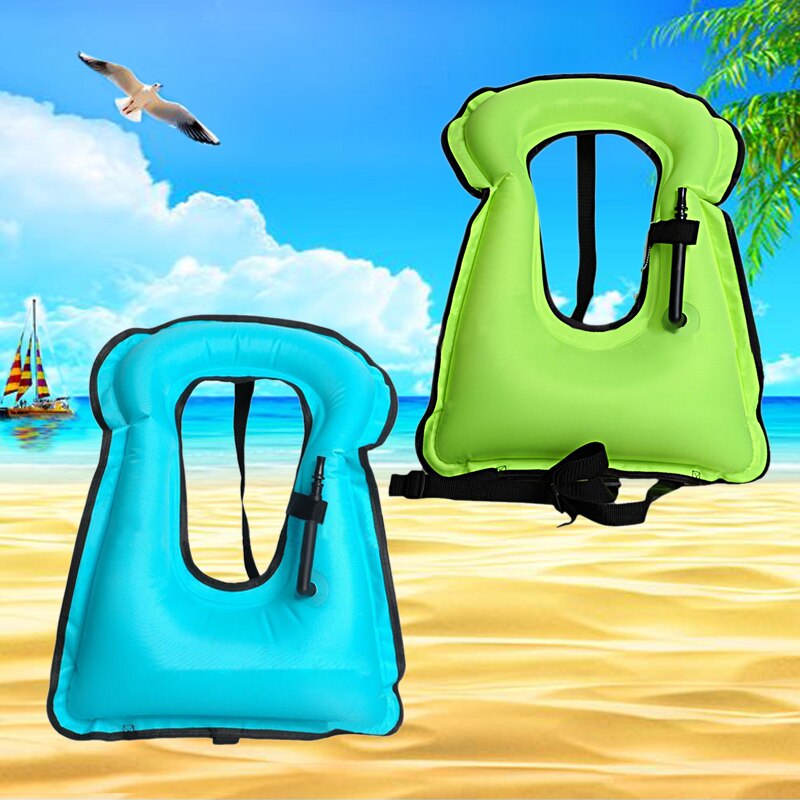 Fly Fishing Life Jackets Unisex Inflatable Snorkel Vest Snorkel Jacket Diving Safety Jacke
