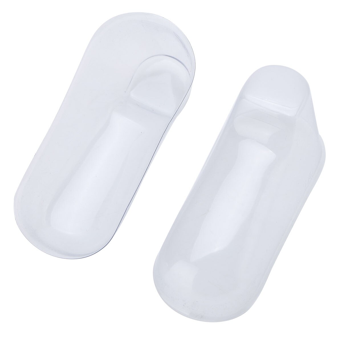 Forme des pieds de bébé 50/100 en plastique | Transparent, chaussons pour tout-petits, chaussettes, chaussures, affichage, Supports, support, modèles à usage domestique