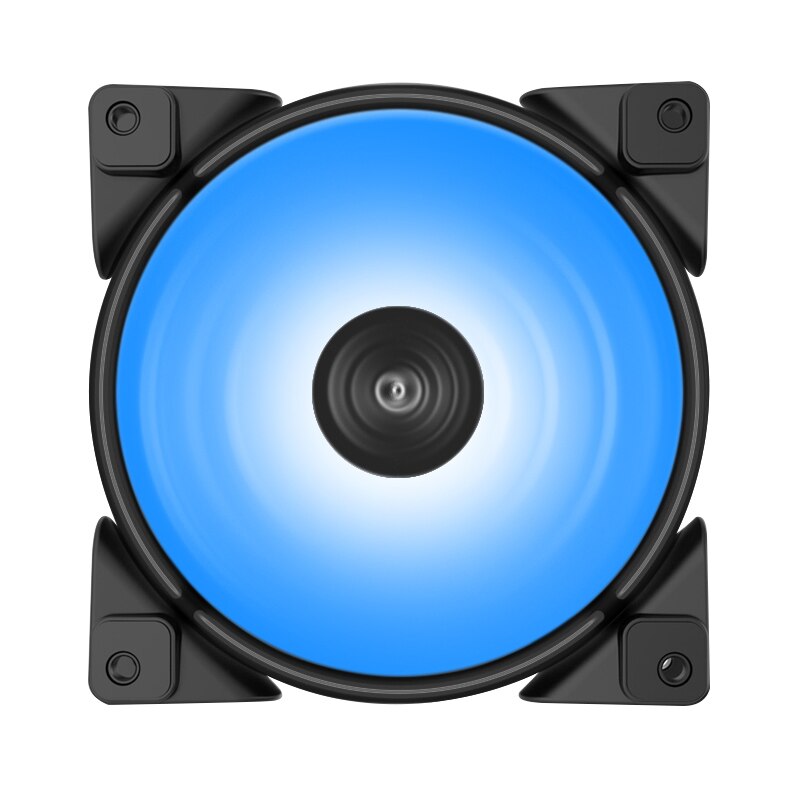 Pccooler HALO RGB 12cm 12V 4pin RGB PWM Quiet Fan 120mm Computer Case Cooling Fans CPU Cooler Liquid Cooling Replace Fan