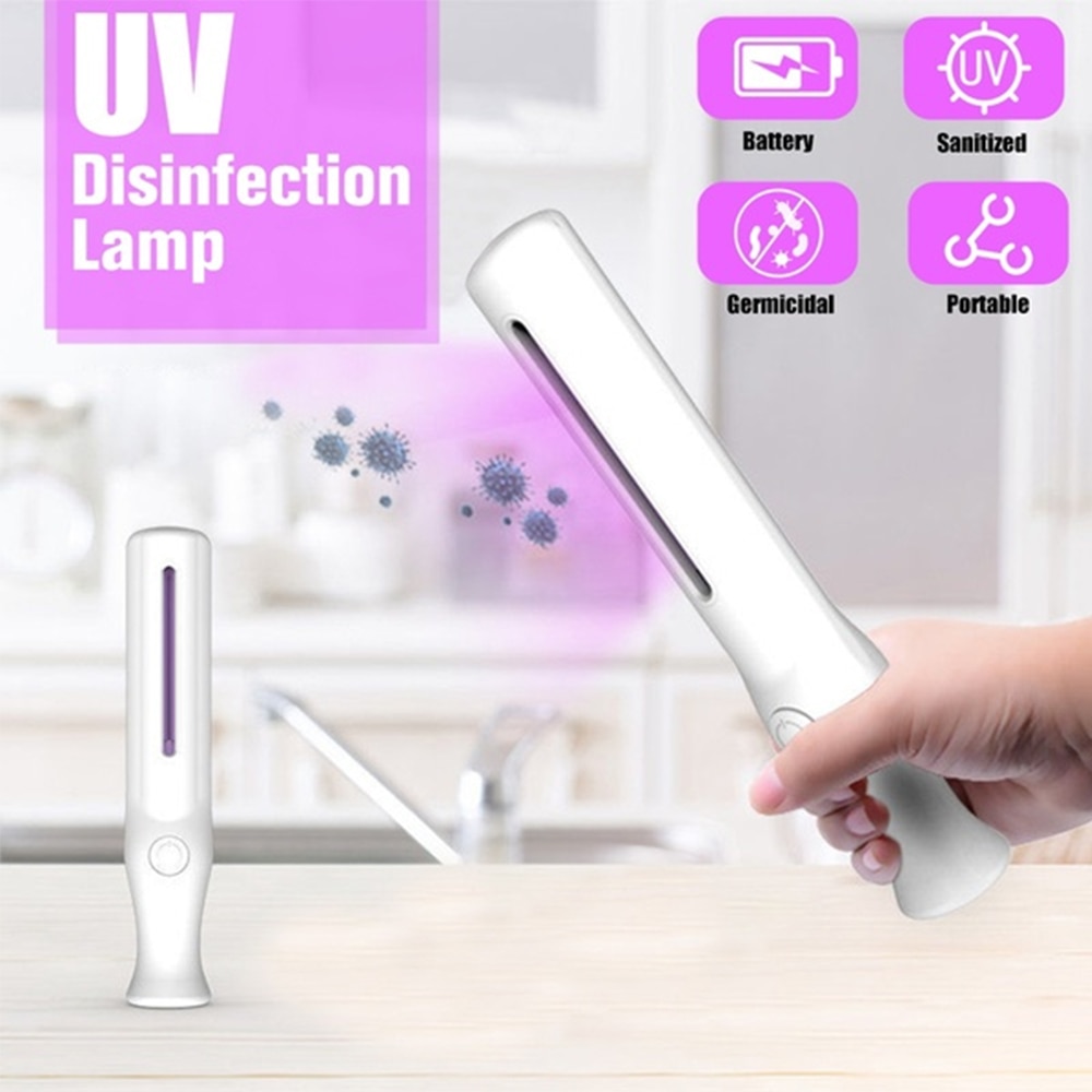 Draagbare Mini Handheld Uv Desinfectie Sanering Sterilisator Wand Gezondheidszorg