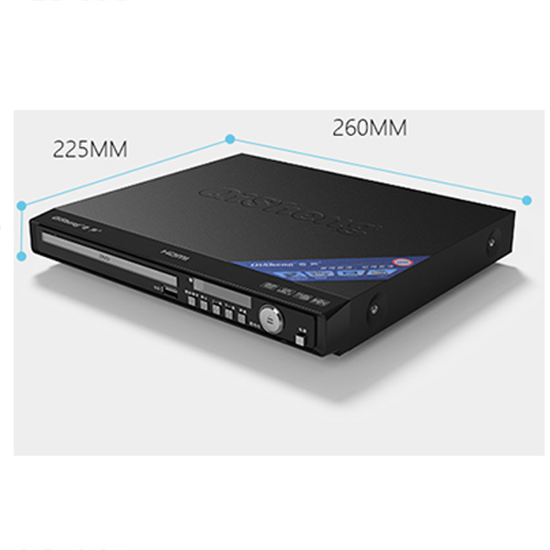 Kyyslb 11w 220v dv -618 hjem dvd spiller kompakt plate vcd spiller evd hd cd liten spill maskin 5.1 fiberoptisk student minispiller
