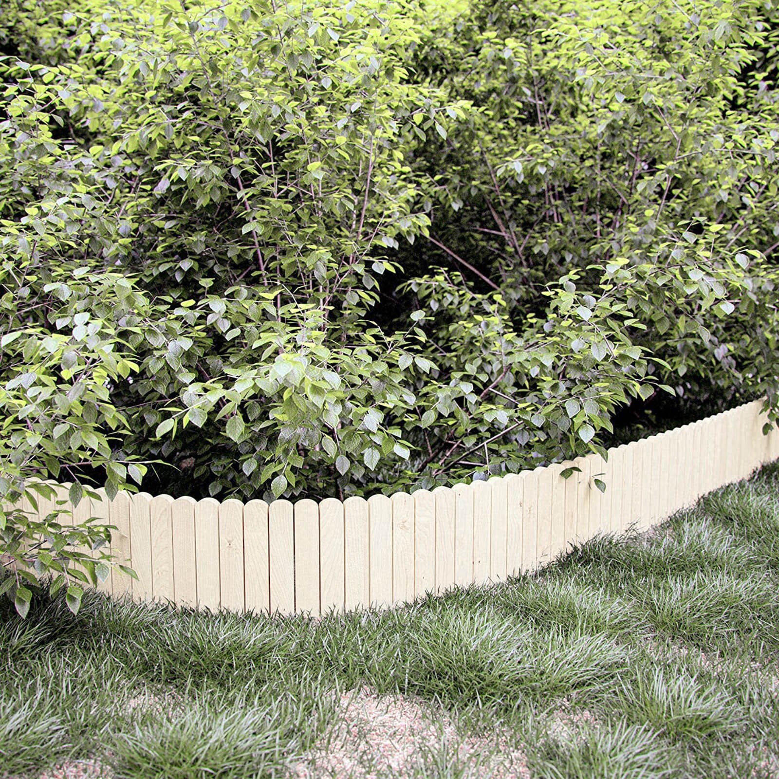 Vallas Para Jardin Valla De Postes De 5 M De Longitud - Espacio De 7-8 Cm -  Jardin De Madera Enrollable Exterior - Vallas De Estacas Avellana -  Decoración Para Jardín (90 Valla Jardin Exterior, image size:1600x1600