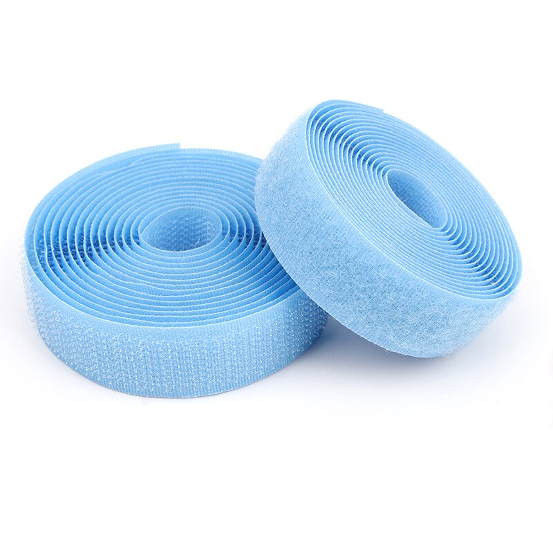 4cm Width Hoop and Loop no adhesive fastener stick clothing tape sewing magic hook loop sticker strip strap stick strip: Color 16