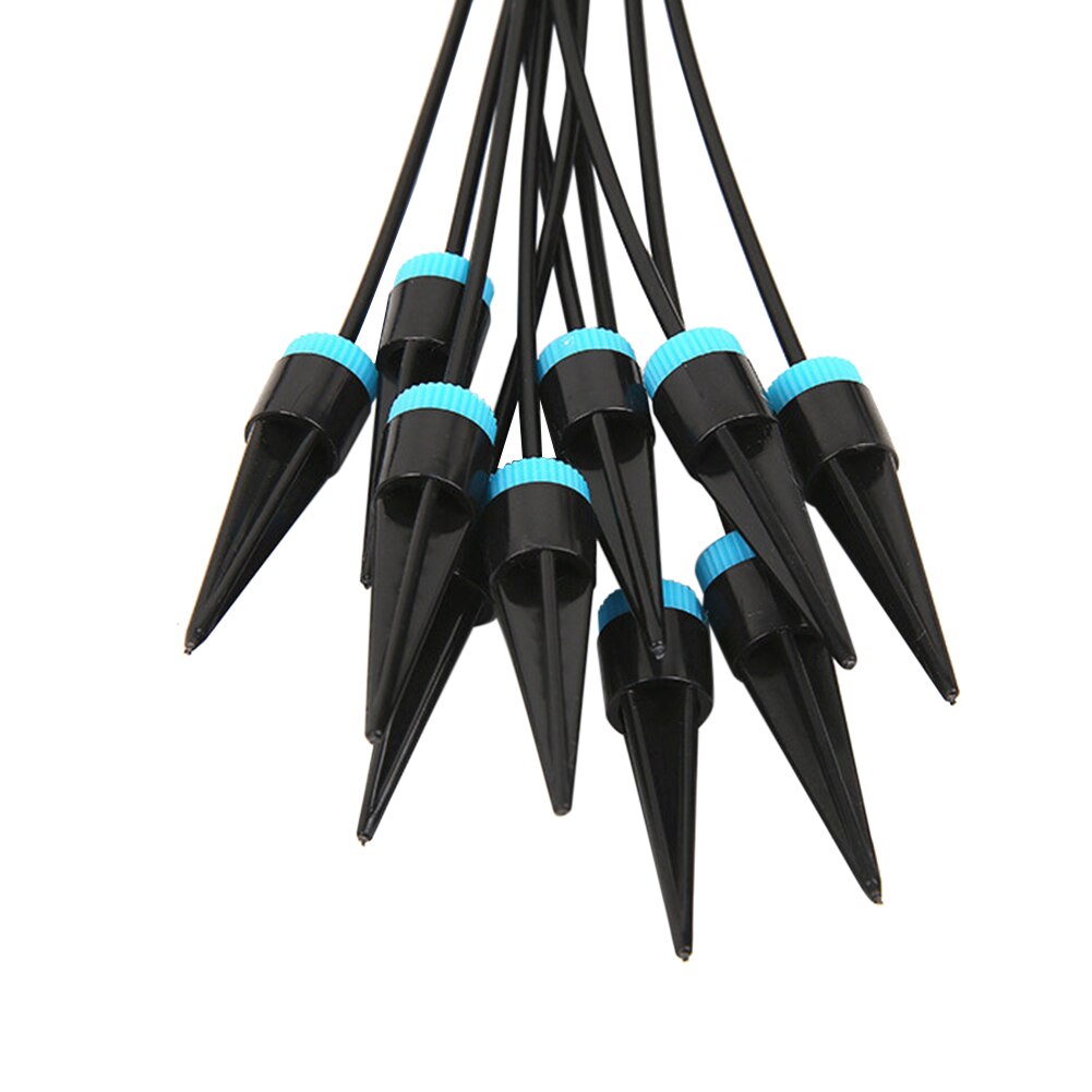 10Pcs Drip Irrigation Kit Plant Watering System Adjustable Micro Irrigation Water-Saving System For Garden Greenhouse Pot Plants