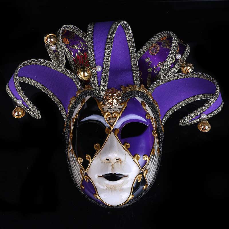 VENEDIG MASKEN PARTEI MASKE FESTLICHE LIEFERUNGEN MASKERADE MASKE WEIHNACHTEN HALLOWEEN venezianisch KOSTÜmich KARNEVAL anonym MASKE FÜR FRAUEN UND: Violett