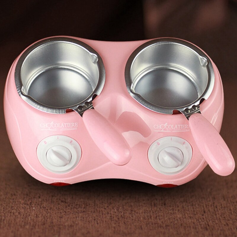 Chocolate Candy Melting Pot Electric Chocolate Fountain Fondue Chocolate Melt Double Pot Melter Machine Diy Kitchen Tool Ha