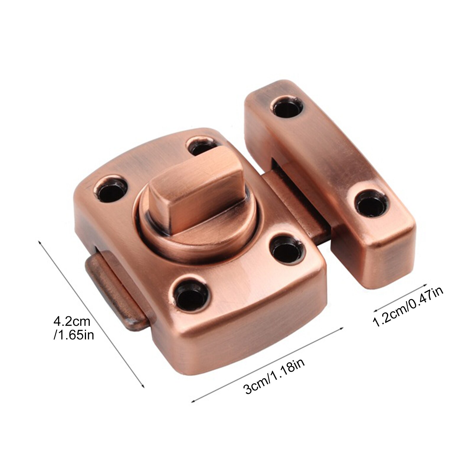 Thickened Zinc Alloy Small Door Latches Tools Sliding Door Left And Right Latches Sliding Door Sliding Door Bolts Door Lock Tool: A