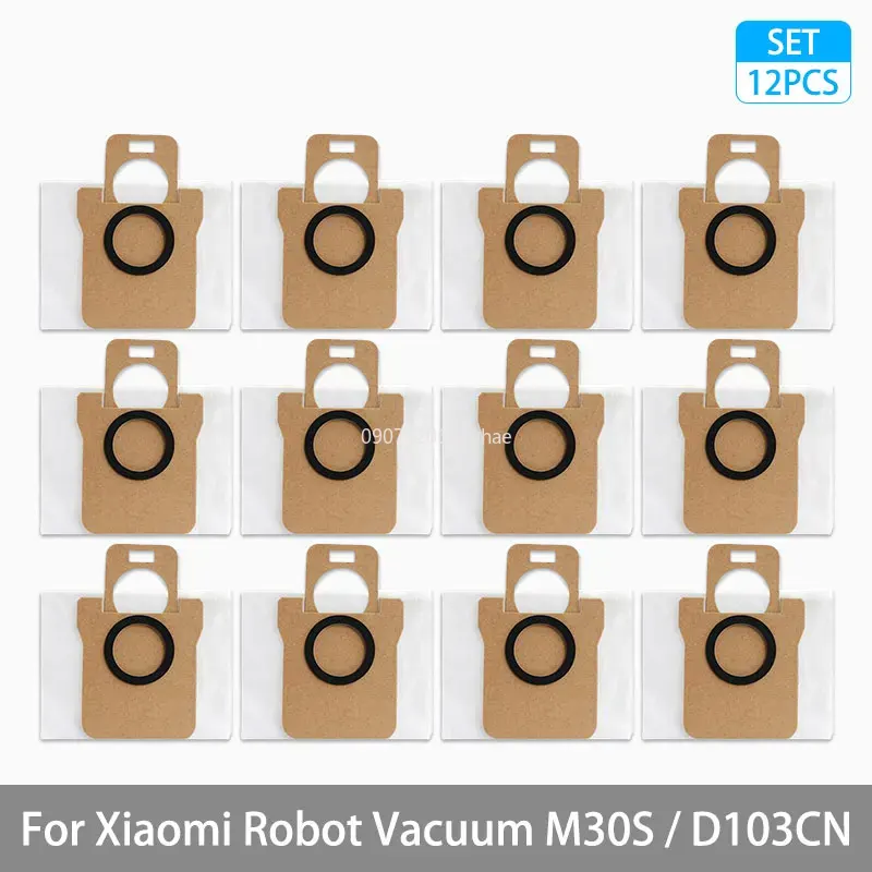 Piezas de repuesto para Robot aspirador Xiaomi Mijia M30S D103CN, consumibles, Cepillo Lateral principal, filtro Hepa, paño de mopa, bolsa de polvo, accesorios