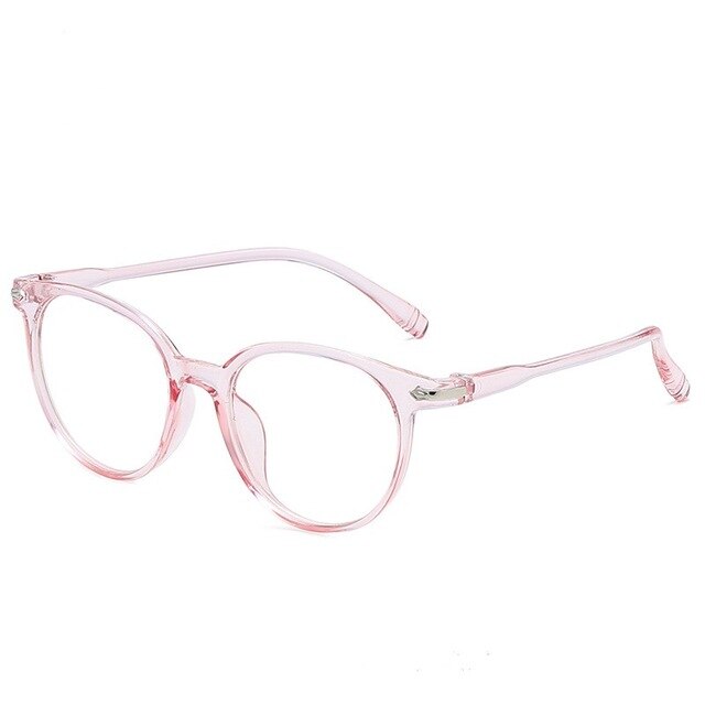 Anti Blauw Licht Gaming Bril Unisex Clear Lens Computer Bril Bril Brillen Mannen Blauw Licht Blokkeren Bril: C-Pink