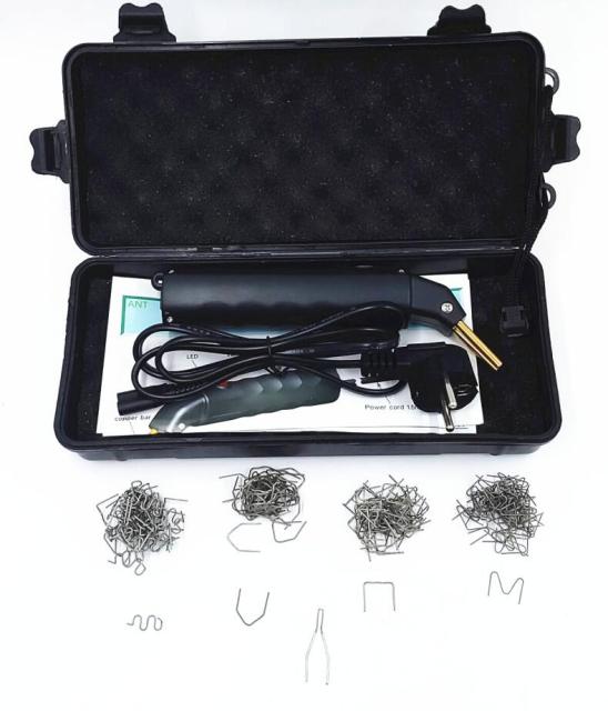 Fast Plastic Welding Machine Kit Stapler Plastic Soldering Iron Car Bumper Repair Garage Tools Plastic Gap Repair: A