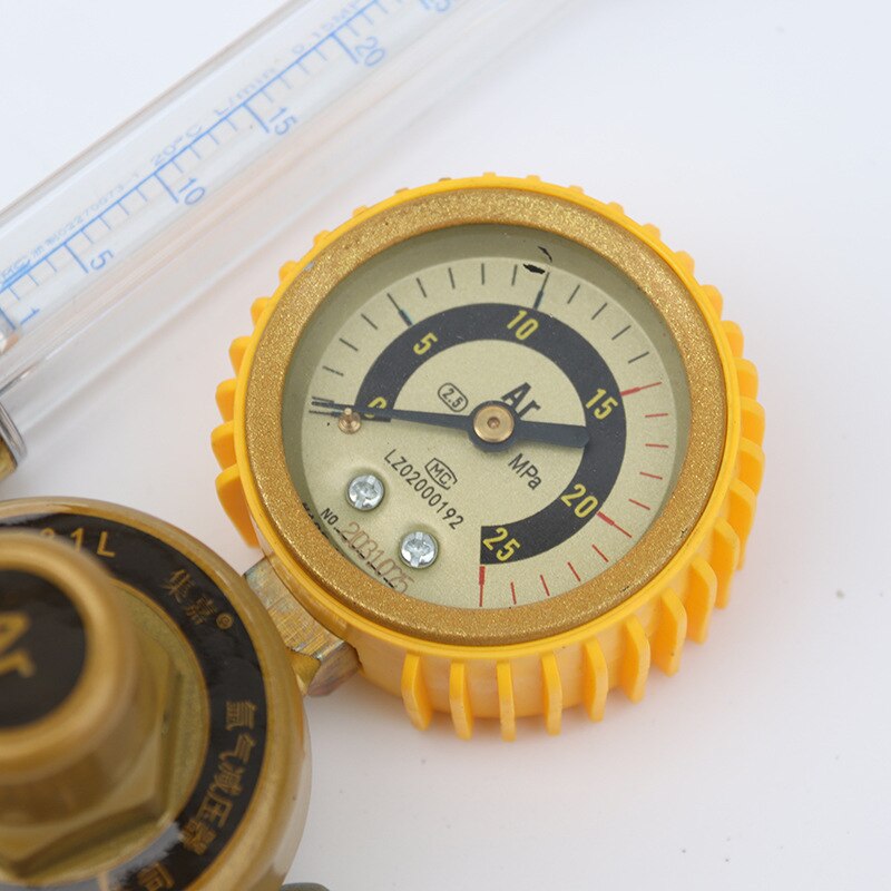 G5/8" 0-25Mpa Argon CO2 Mig Tig Flow Meter Gas Regulator Flowmeter Welding Weld Gauge Argon Regulator Pressure Reducer