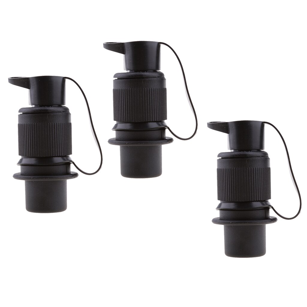 3xIP68 Waterproof 3 Pin Trailer Truck Electrical Cable Connector Plug Socket