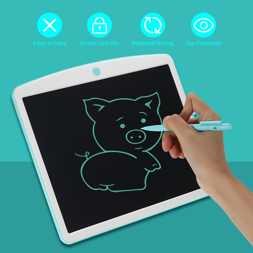 16 zoll LCD Schreiben Tablet mit Stylus Stift Löschen & Lock Taste Reusable Elektronische Digitale Zeichnung Bord Handschrift Pad