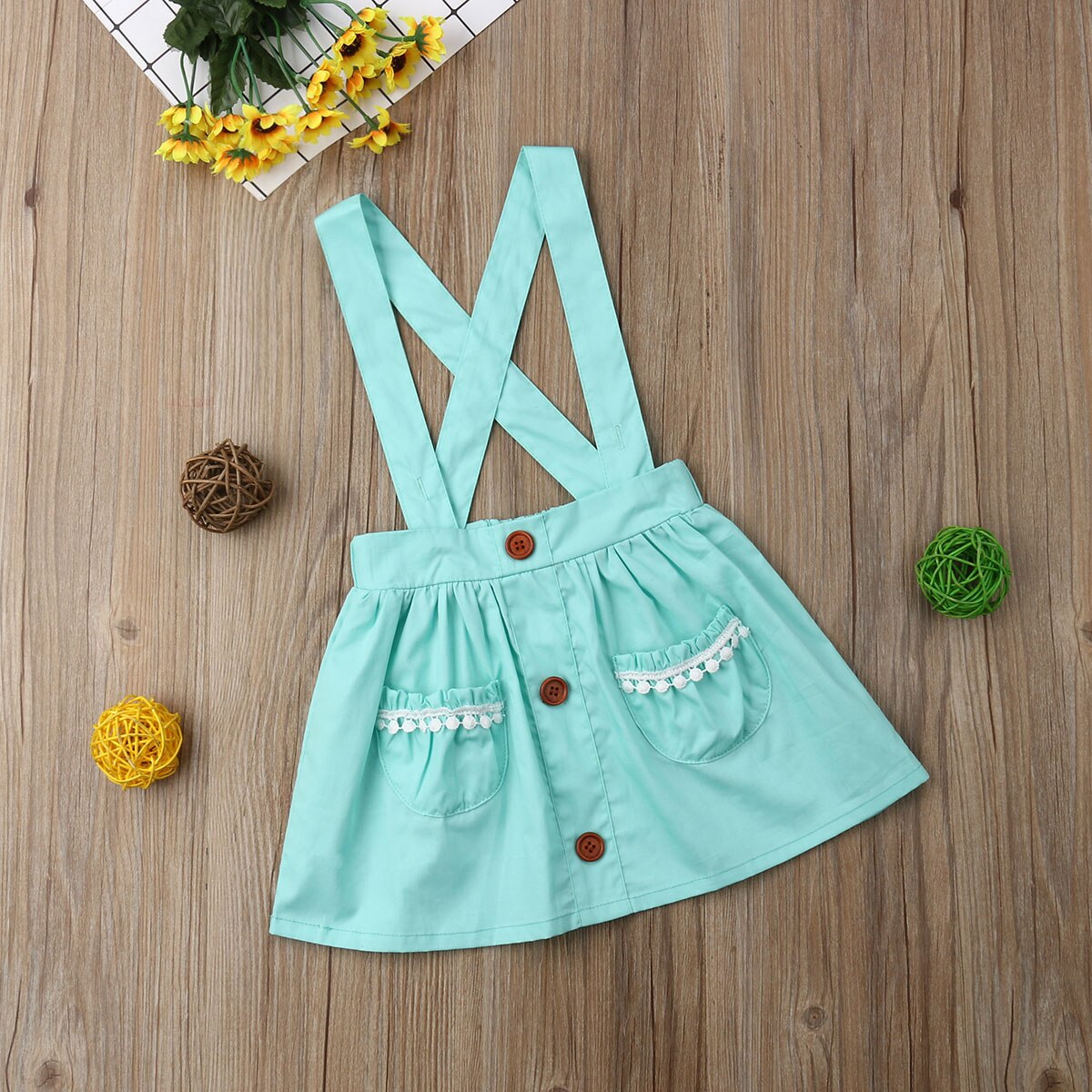 6 M-3 T Kids Baby Meisje Overalls Rok Princess Party Pageant Jarretel Rok Zonnejurk