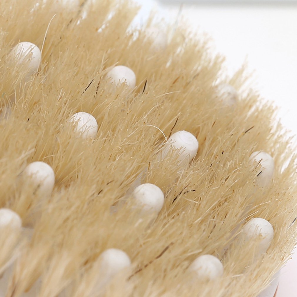 PH PandaHall 5 Tailles Brosse De Merlu Poil De Mouton Manche Bambou - Kit Pinceaux Doux Pour Aquarelle Et Céramique