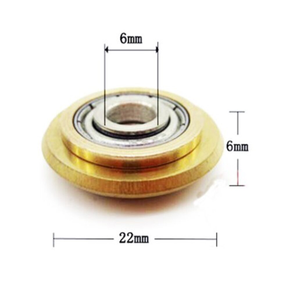 22*6*6mm Rotary Bearing Wheel Replacement For Cutting Machine Tile Ceramic Cutter Spare Accessories Tungsten Carbide