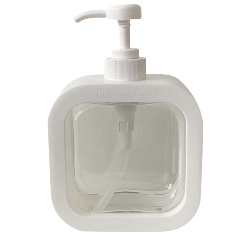 500ml Weiße Seife Spender Flasche Hand Flasche Sanitizer Kosmetik Shampoo Körper Waschen Lotion Flasche Reise Werkzeug Leere Flasche