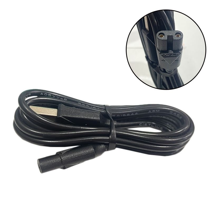 Cable de carga USB para VGR V-675/695/961/335/653/951/371/956/052/070/275 Cable de alimentación para cortadora de pelo
