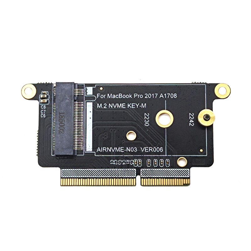 A1708 SSD Adapter NVMe PCI Express PCIE to NGFF M2 SSD Adapter Card M.2 SSD for Apple Macbook Pro Retina 13" A1708