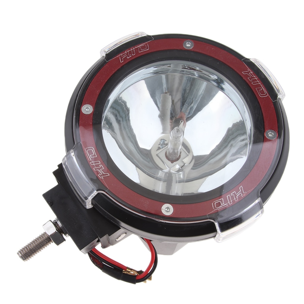 4 tommer 55w hid xenon lys flom kjørelys 12v hid xenon lys for jeep bilbiler suv spot arbeidslys flomlys rød