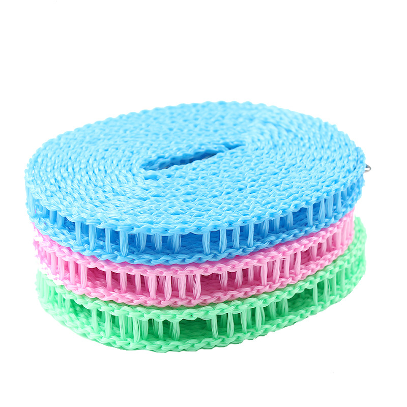 Travel Household Laundry Storage Supplies Nylon Clothesline Fence Non-Slip Windproof Clothesline Quilt Airing Rope Outdoor