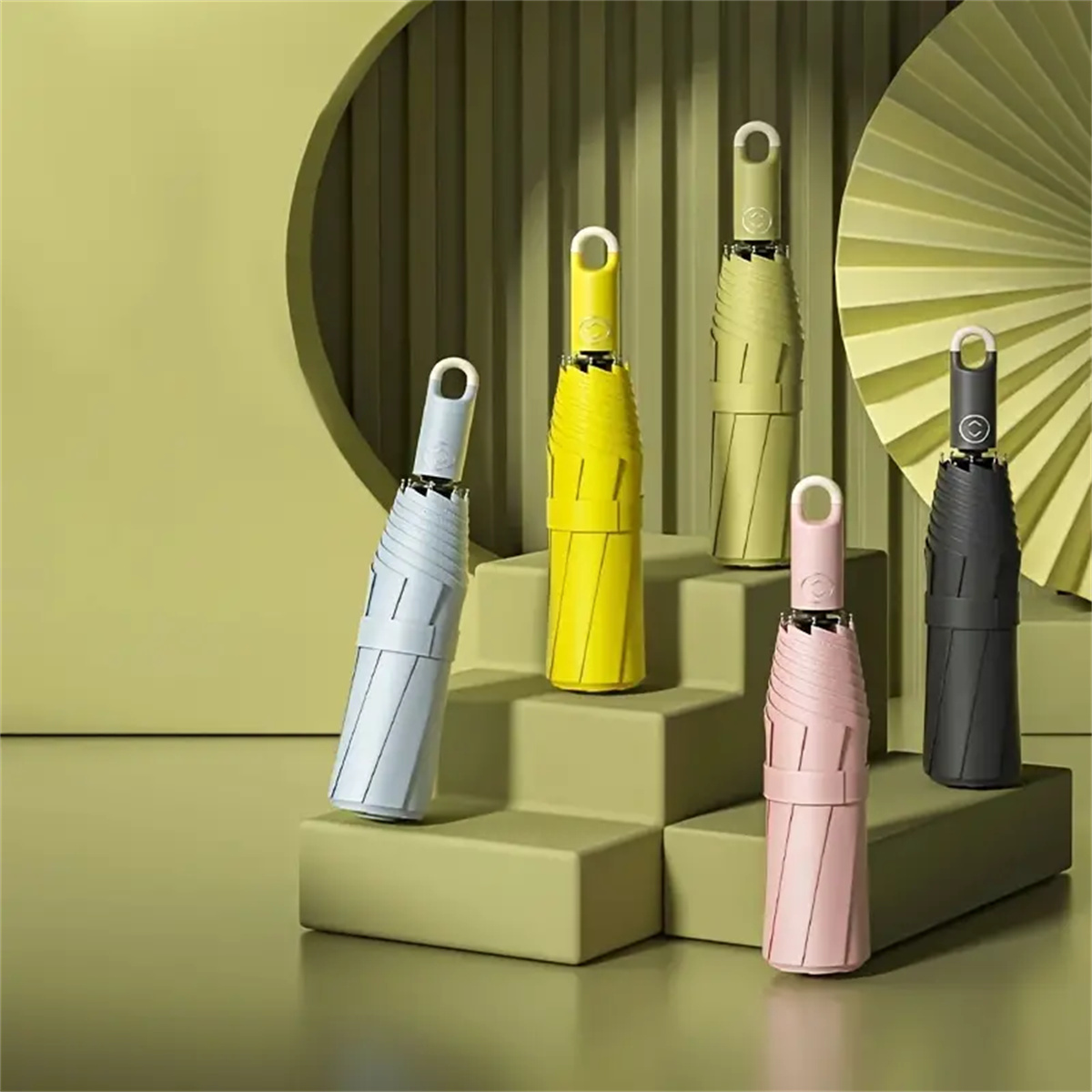 Large Travel Umbrella, Heavy Duty Windproof Waterproof Umbrella, Fully Automatic Open And Close Golf Umbrella, UPF50+ UV