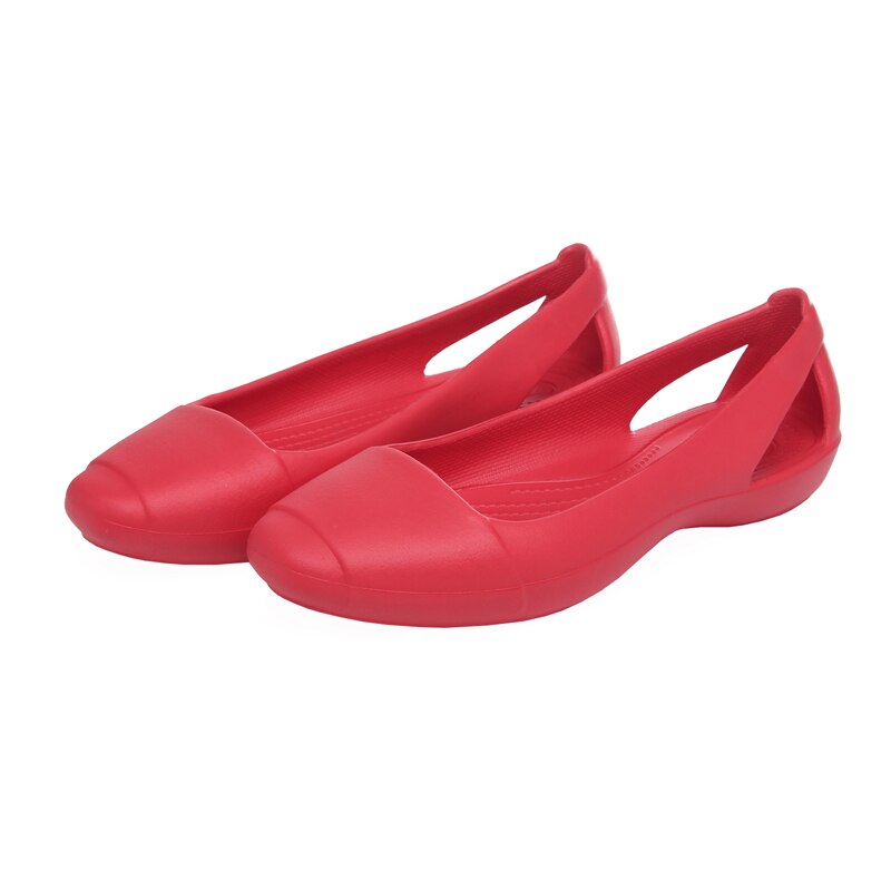 Sommar kvinnor plast sandaler lägenheter skor för kvinnor tjejer dam mule träskor tofflor slip on svarta trädgård träskor odödlig anna  w8