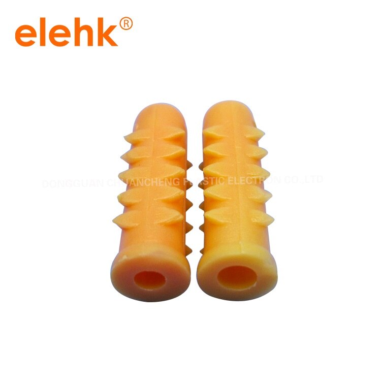 Qty 100PCS White Wall Plug 25mm x 5mm Anchor Fixing Plastic Masonry Wall plug