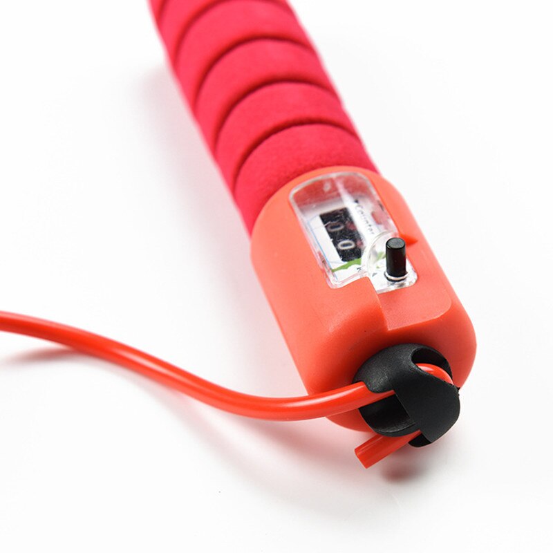 2.5m Sponge Handle Skipping Counter Crossfit Jumping Rope Workout Fitness Speed Skipping Rope Gym Exercise Equipment Jump Rope