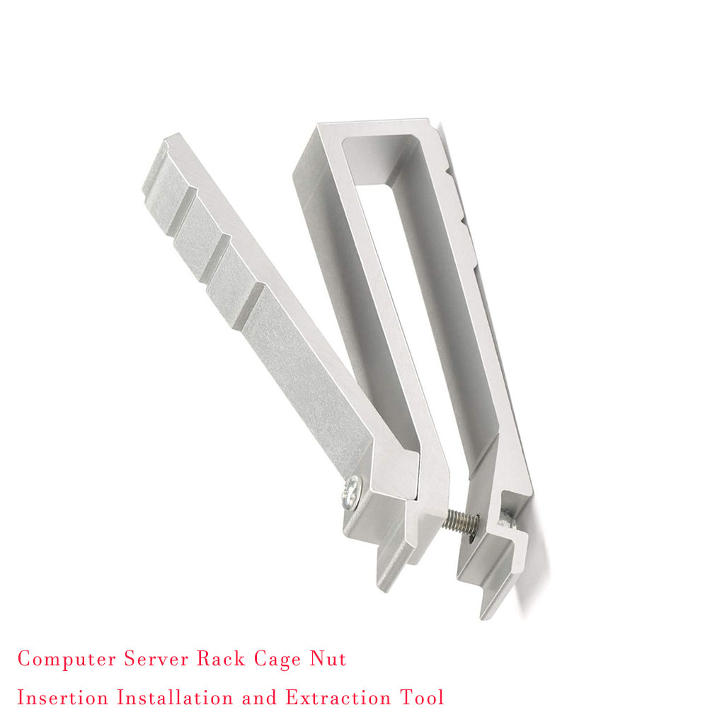 Multi-functional Nut Insert Installation Removal Tool Time-saving Server Rack Fixtures Features Durable Network Cabinet Racks