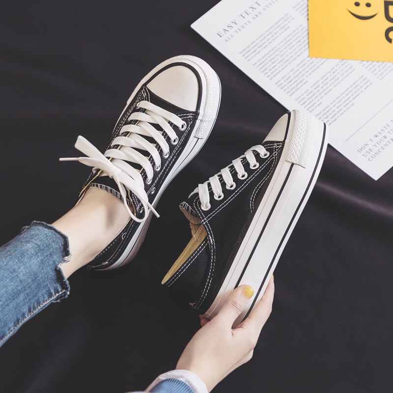 Forår hvide platform sneakers kvinder sko tyk sål snøre flad åndbare høje hæle fritidssko canvas sneakers leopard