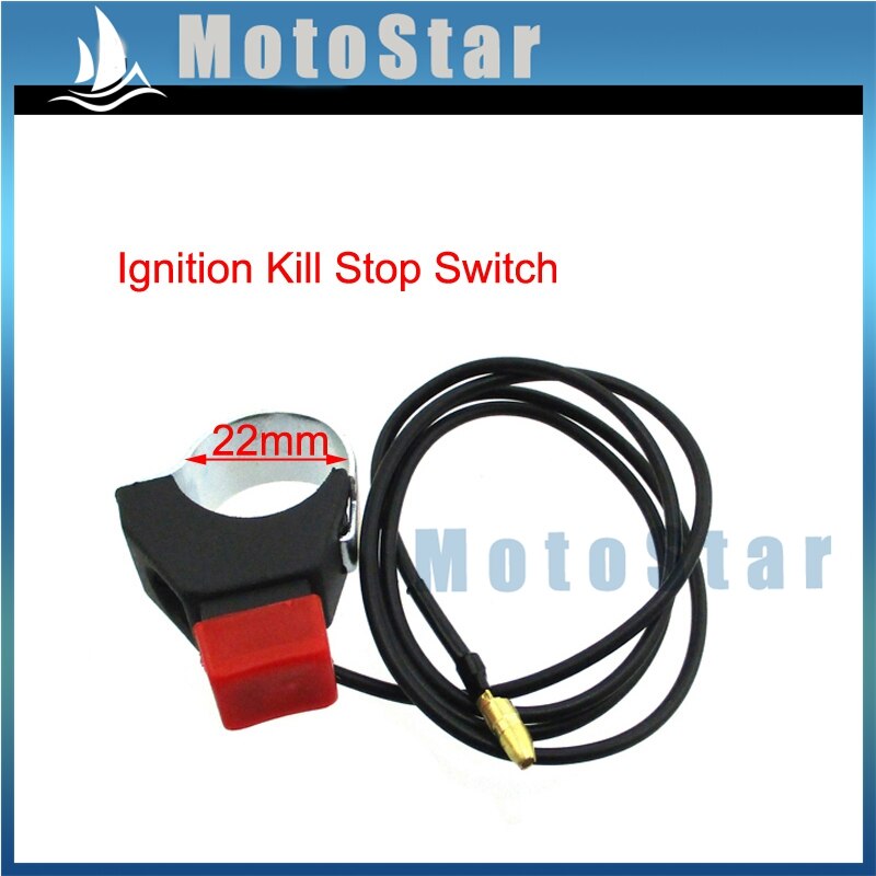 Ontsteking Kill Stop Schakelaar Voor 2 Takt 47cc 49cc MTA1 MTA2 Mini ATV Quad 4 Wheeler Pocket Bike