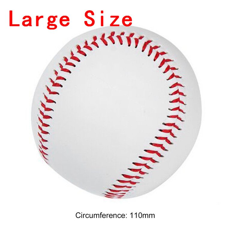 Universal 9# Handmade Baseballs PVC&PU Upper Hard&Soft Baseball Balls Softball Ball Training Exercise Baseball Balls Sales: Large Size