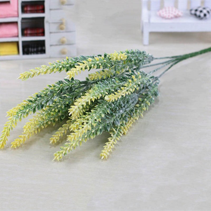Romantic Provence decoration lavender flower silk artificial flowers grain decorative Simulation of aquatic plants: D