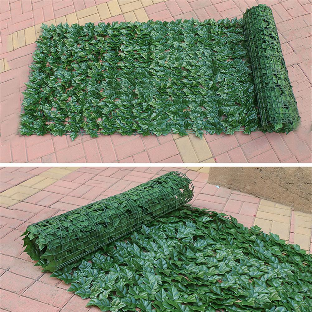 Artificial Leaf Privacy Fence Roll Wall Landscaping Fence Privacy Fence Screen Outdoor Garden Backyard Balcony Fence: Style 3