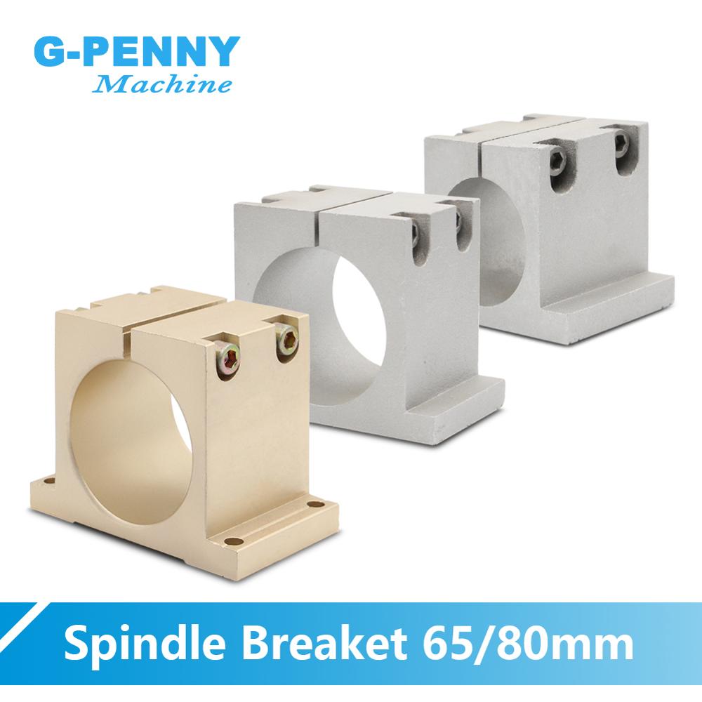 Freies ! 80mm Gießen Aluminium Halterung Für CNC Spindel Motor- 65mm / 80mm Spindel Halterung Halfter Spindel Motor- Spann