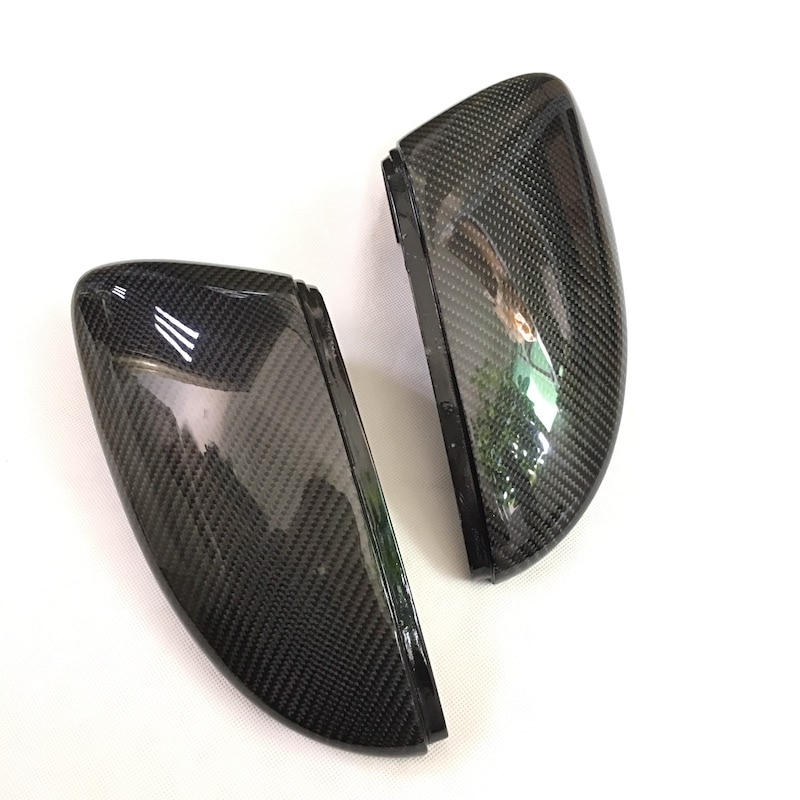 BODENLA Real Carbon Fiber Spiegel Cover Achteruitkijkspiegel Side Spiegel Cap Voor VW Passat B7 CC Jetta MK6 Kever