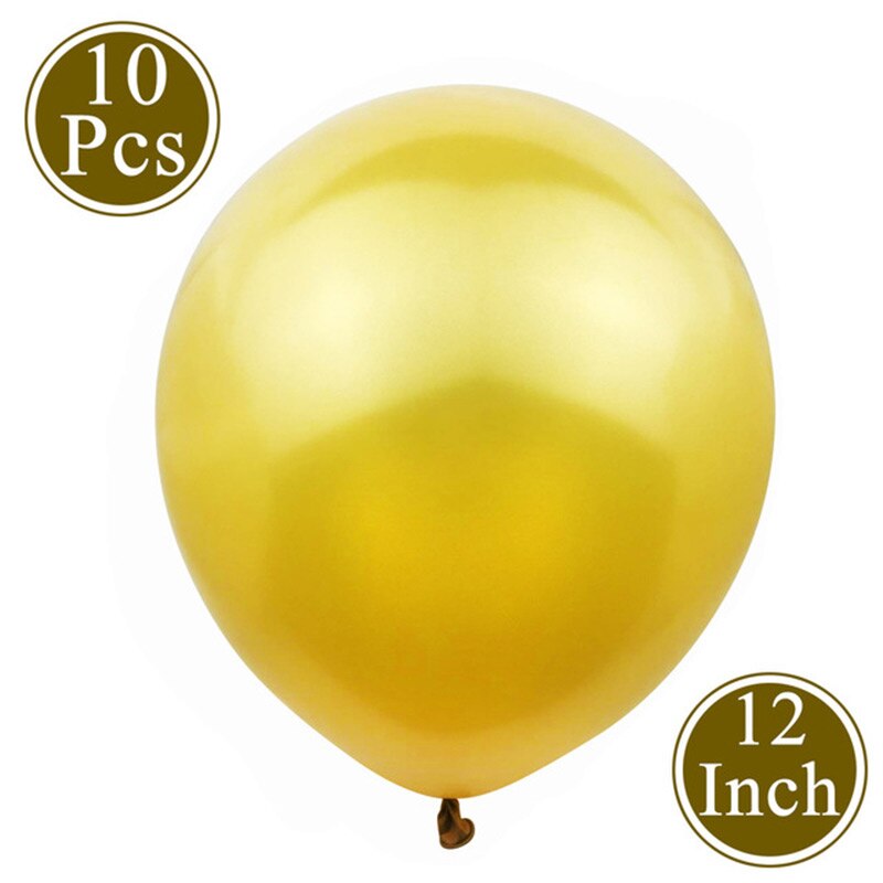 15pcs Printed Balloons Rose Gold Number Latex Confetti Balloons Happy Year Wedding Birthday Party Decorations 83D
