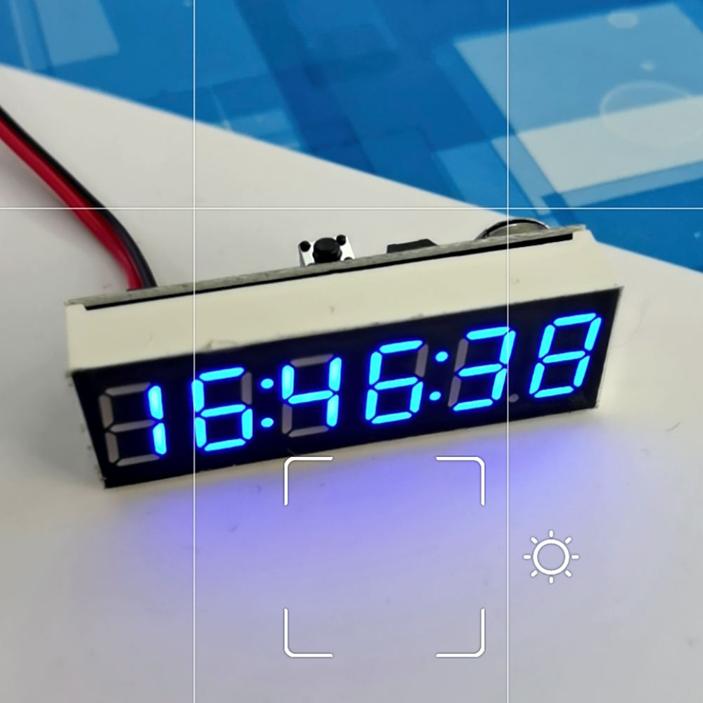 6 Bit Clock Display Reloj electrónico Digital LED de 6 bits, dispositi... – Grandado