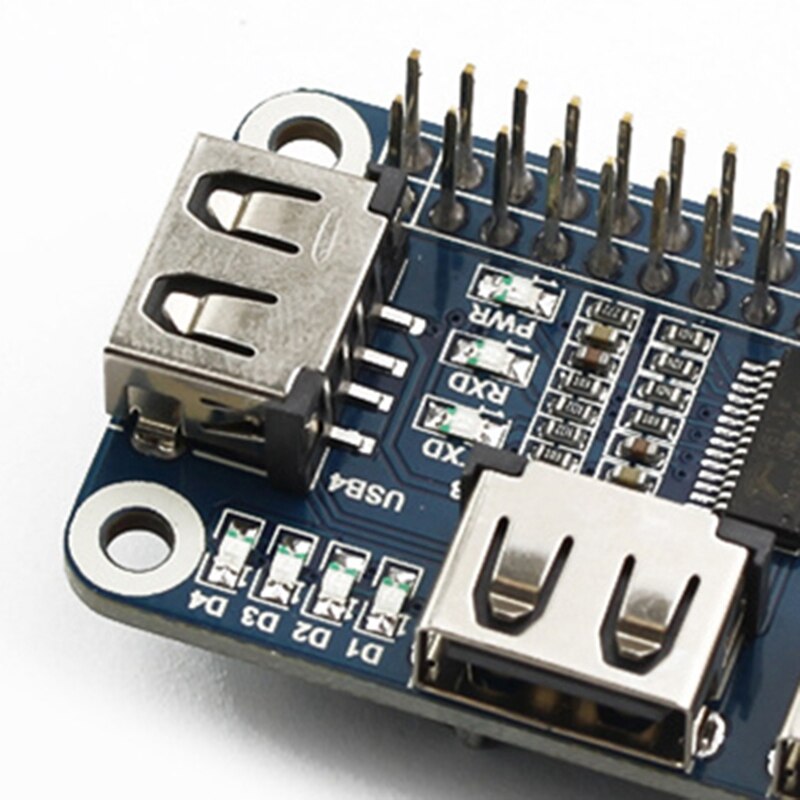 Per Raspberry Zero W 3Rd Generazione B + USB a Seriale Scheda di Espansione HUB Splitter Hub