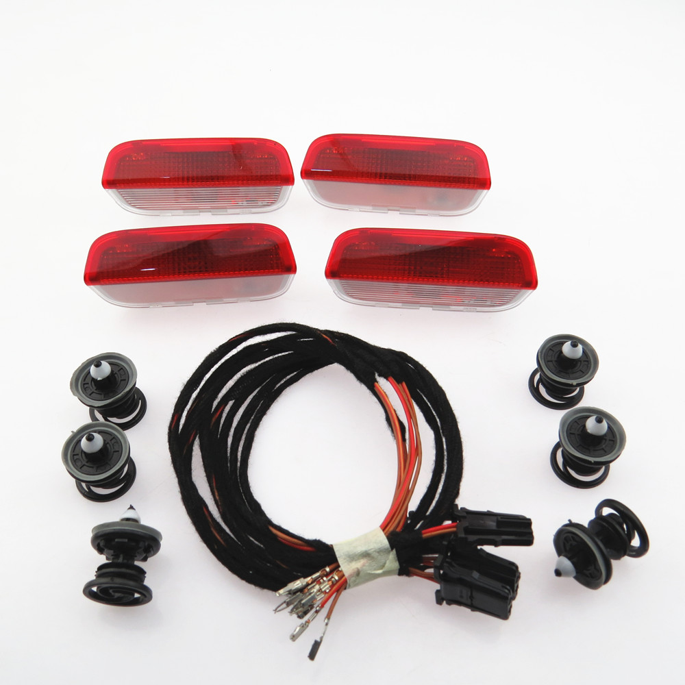 ZC Tür Warnung Licht Kabelbaum Für VW Golf MK5 MK6 MK7 Jetta Passat B6 B7 Tiguan Touareg 3AD 947 411 7L6868243 3B 0 972 702