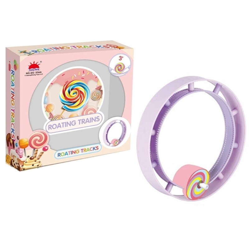 40JC Table Play Toy Plastic Track Slide Game Brain Training Portable Table Game Baby: Lollipop