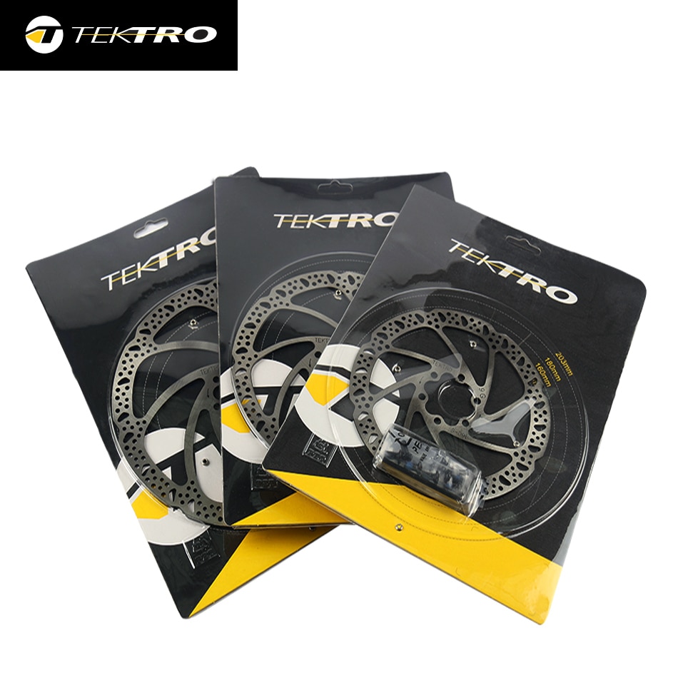 Tektro cykelrotor 160mm 180mm 203mm mountainbike hydrauliske skivebremserotorer boks til mtb vej foldbar cykel xiaomi 365