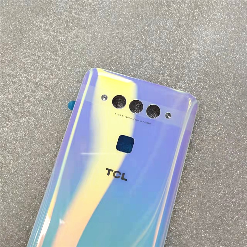 Coperchio posteriore della batteria protezione dell'alloggiamento dello sportello in vetro per TCL Plex T780H Cover posteriore di ricambio durevole