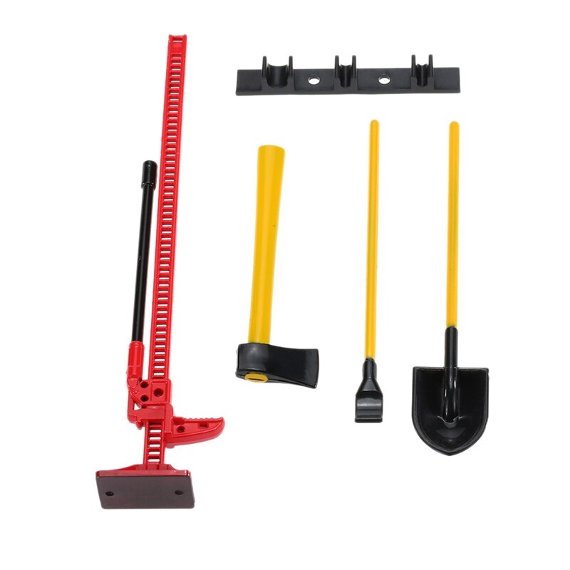 1einstellen Gepäck Gestell Winde Schaufel Kraftstoff Panzer Ax Dekoration für Rc Modell Autos Ersatzteile Simulation Klettern Auto Scx10 d90